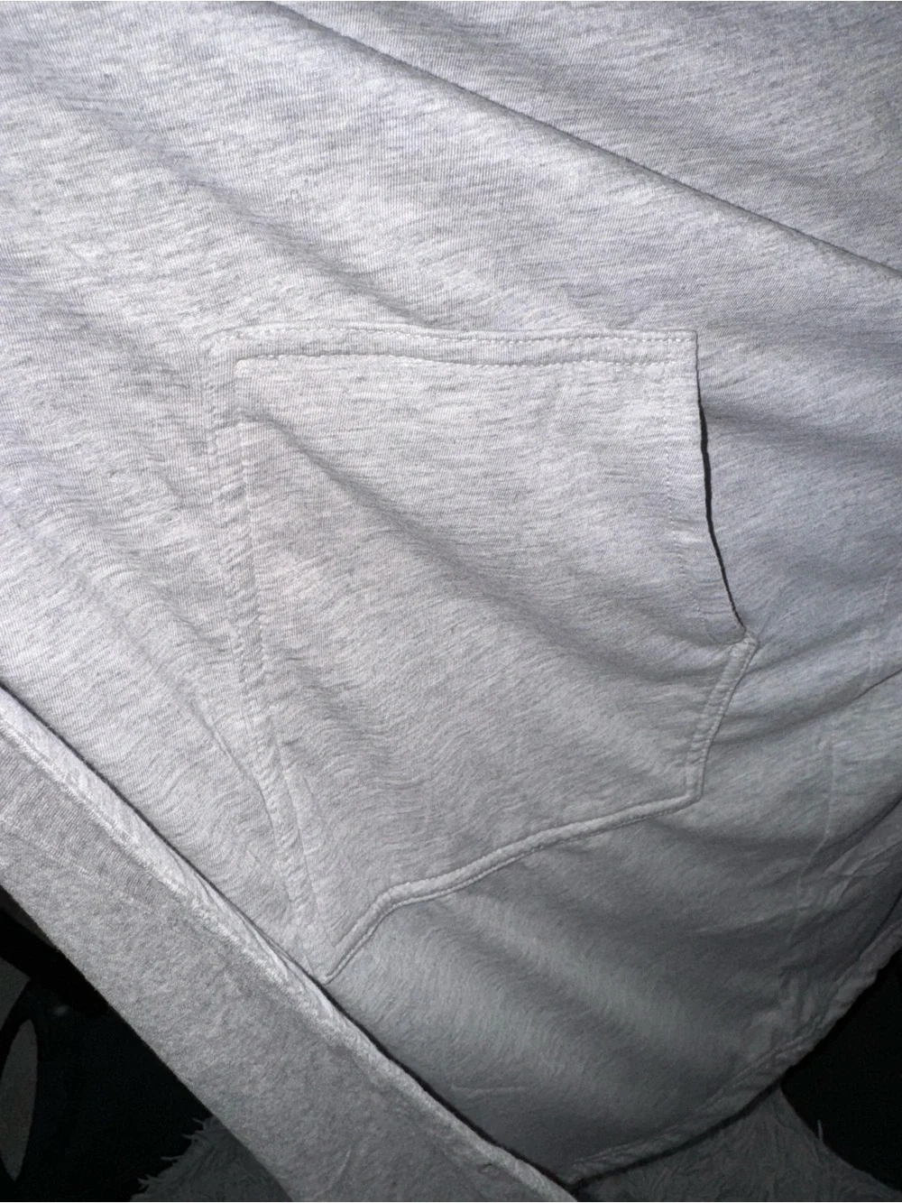 NWT DudeRobe 2/3XL Heather Gray Hooded Bathrobe Mens